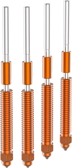 Creality Unicorn K2P Quick-Swap 4x Nozzle Kit 2x0,4 1x0,6 1x0,8 for K2 Plus/Creality Hi