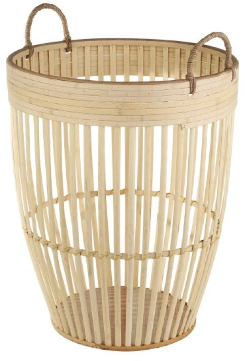 Καλάθι Μπαμπού Φυσικό Φ36cm Naraha 426512 Eglo 426512