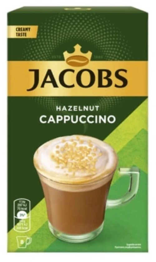 Jacobs Hazelnut Cappuccino 8x17.8g