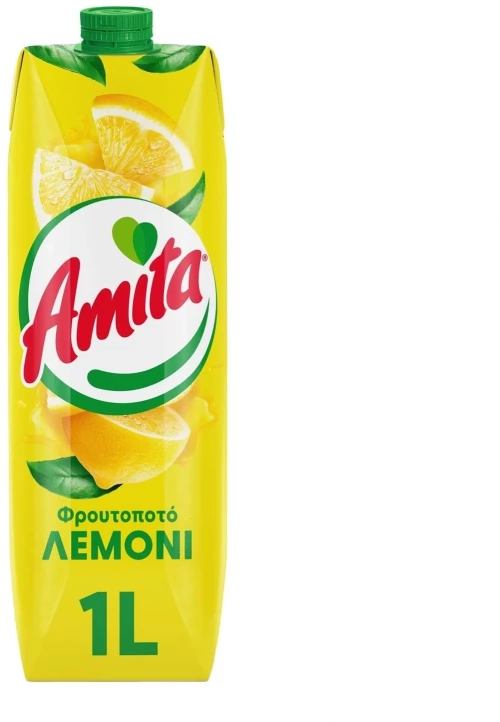 Amita Φρουτοποτό Λεμόνι 1lt