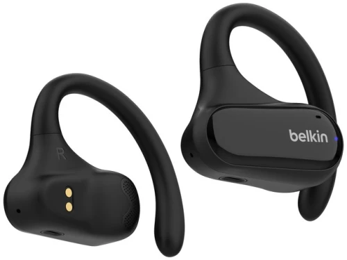 Belkin SoundForm ClearFit Headset True Wireless Stereo (TWS) Ear-hook Calls/Music/Sport/Everyday Bluetooth Black