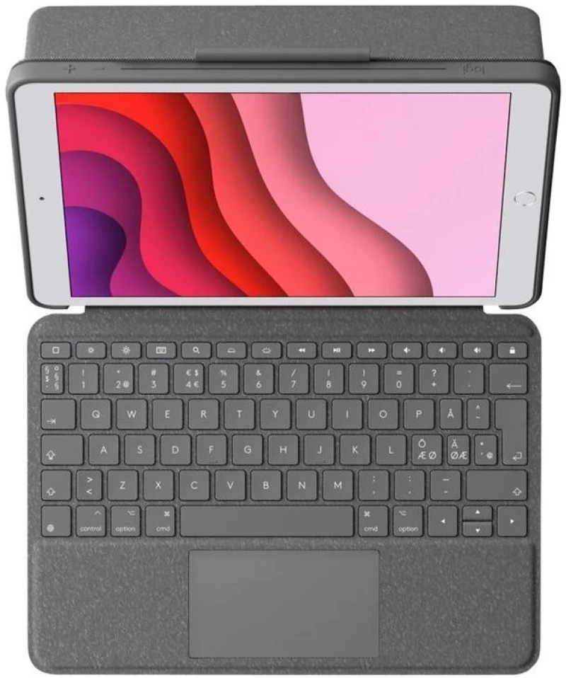 Logitech - Combo Touch For iPad (10th gen) - Nordic / Electronics