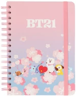 BT21 Sakura A5 notebook