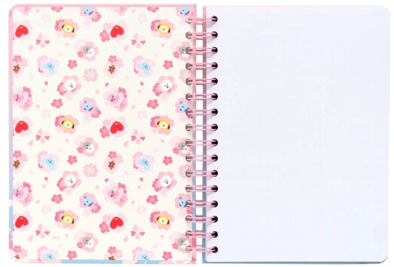 BT21 Sakura A5 notebook