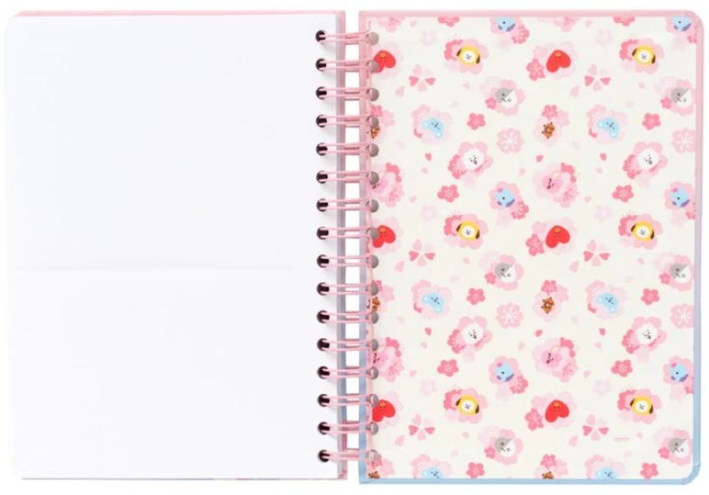 BT21 Sakura A5 notebook