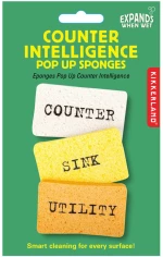 Counter Intelligence Pop-Up Sponges - (wet) / Gadgets