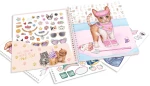 TOPModel - Dress Me Up Stickerbook KITTY (0412965) / Toys