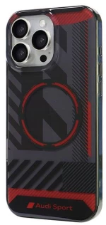 Audi IML Sport MagSafe iPhone 16 Pro Max 6.9" black/black hardcase AUS-IMLMIP16PM-RSQ/D2-BK
