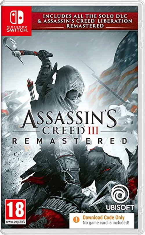 Assassin's Creed III Remastered (Code in a Box) / Nintendo Switch