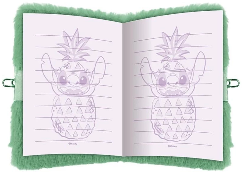 STITCH - Plush Secret Diary + Pen