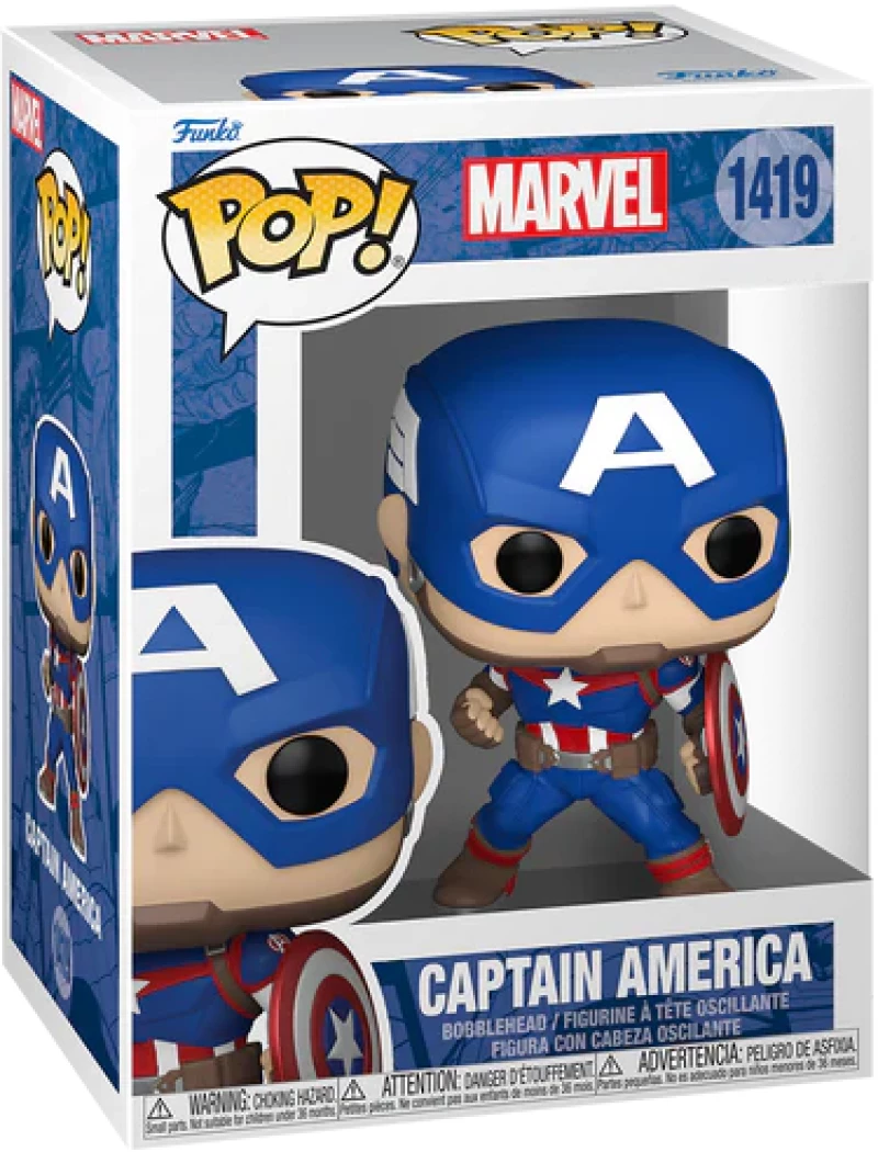 MARVEL NEW CLASSICS - POP Marvel N° 1419 - Captain America