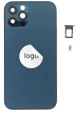 For iPhone/iPad (AP12P24BLP) Rear Cover (Pulled, with buttons and without smallparts) - Blue, for iPhone 12 Pro