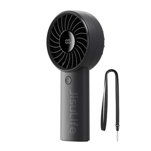 Jisulife Handheld Fan Life4 3600mAh Portable USB Fan - Black