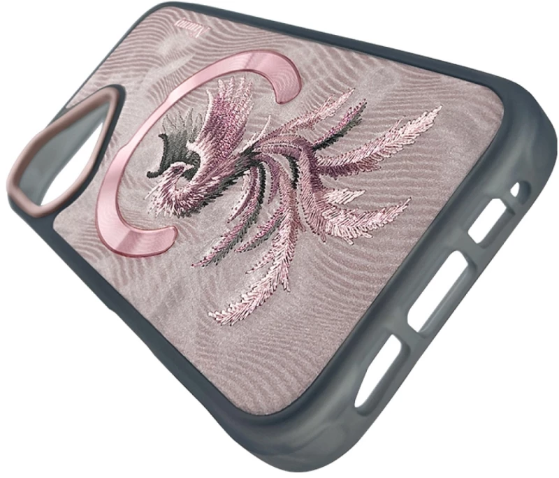 Nimmy Magnetic Fantasy Animal MagSafe iPhone 16 Case - Rose Gold