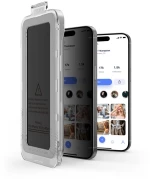 Tech-Protect Quick Set Spy+ Privacy Glass 2-pack for iPhone 15 / 16
