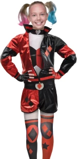Harley Quinn Classic Costume Ages 8-10 (11680.3-4) / Toys