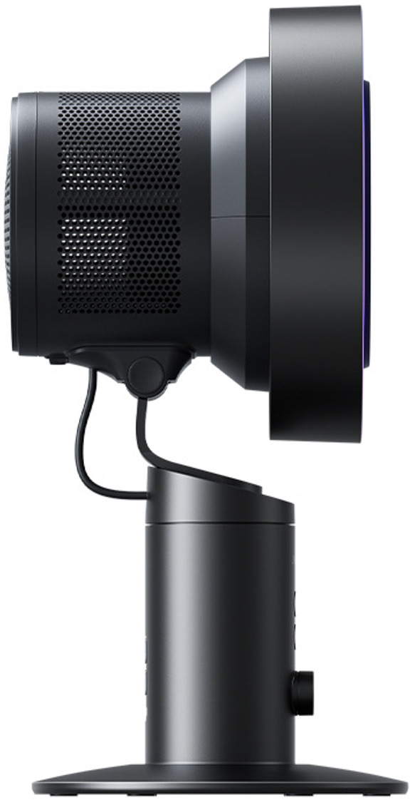 Jisulife Table Fan Pro3 10000mAh Desktop Turbine Fan with Filter - Dark Gray