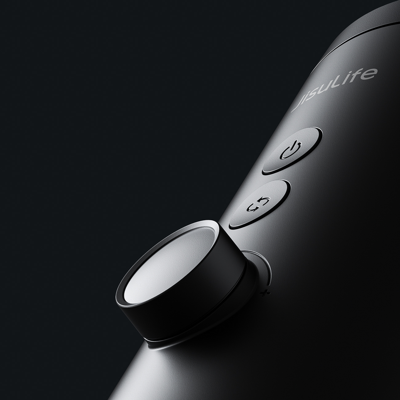 Jisulife Table Fan Pro3 10000mAh Desktop Turbine Fan with Filter - Dark Gray