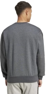Ανδρικό Φούτερ Adidas Essentials 3 Stripes Sweatshirt Ανθρακί  Ανθρακί