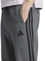Ανδρική Φούτερ Φόρμα Adidas Sportswear Essential 3-Stripes Ανθρακί / Μαύρο  Ανθρακί