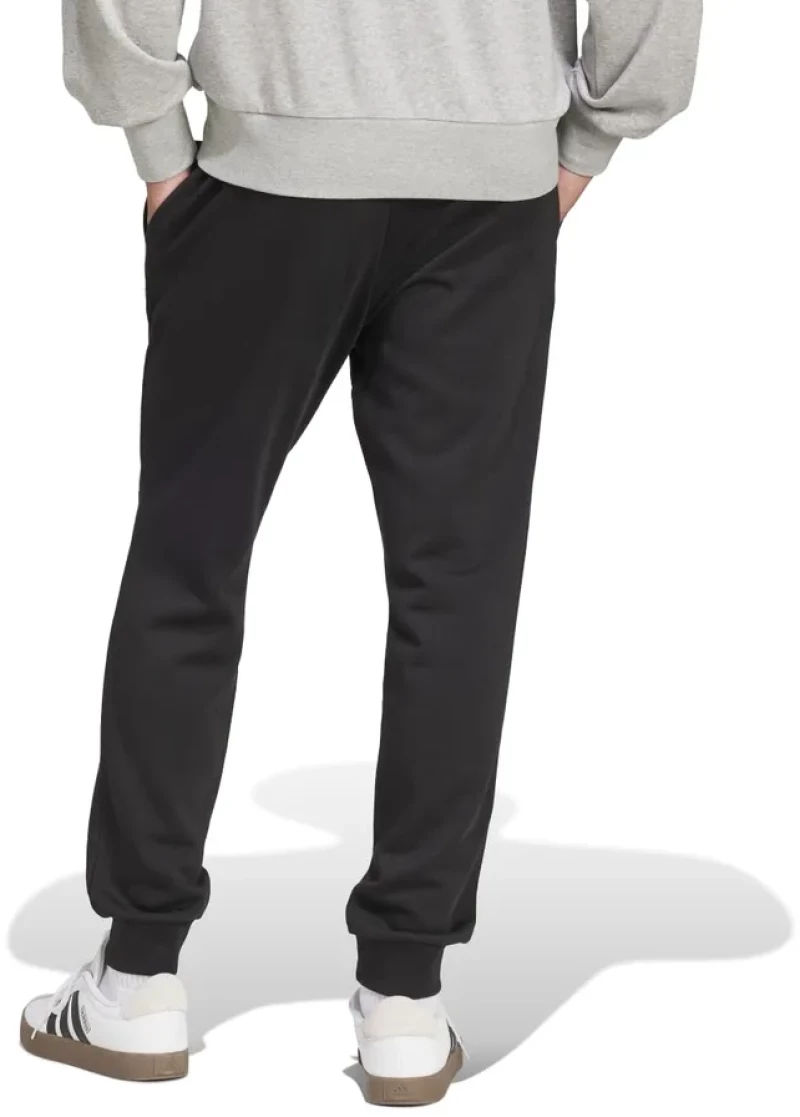 Ανδρική Φόρμα Φούτερ Adidas Feelcozy 3 Bar Logo Μαύρο / Λευκό  Μαύρο