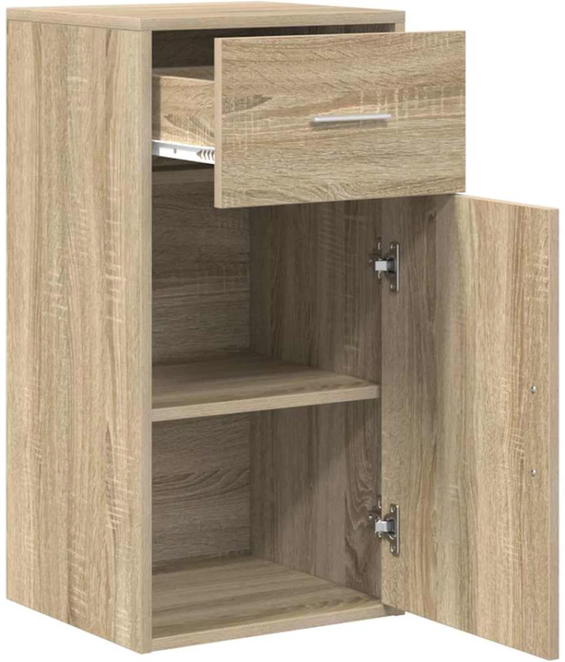 Ντουλάπι Αποθήκευσης Sonoma Oak Sonoma Oak MDF Μεσαίο Μπεζ 869548