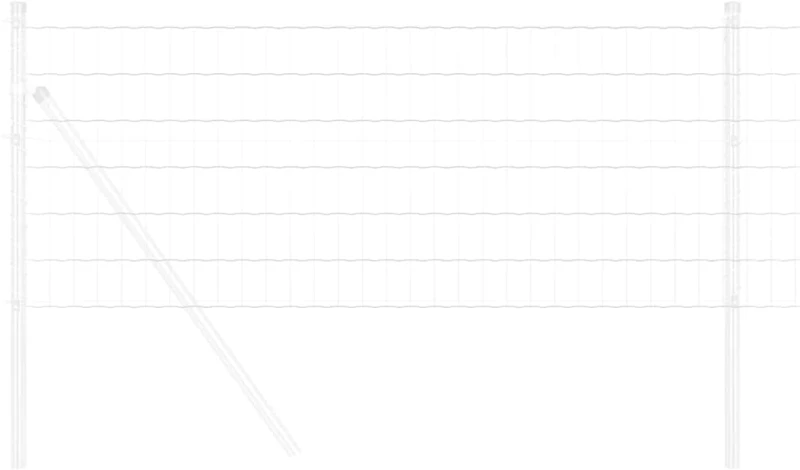 Φράκτης Euro 0.6x10 μ Γαλβανισμένος χάλυβας Ασήμι 42004635