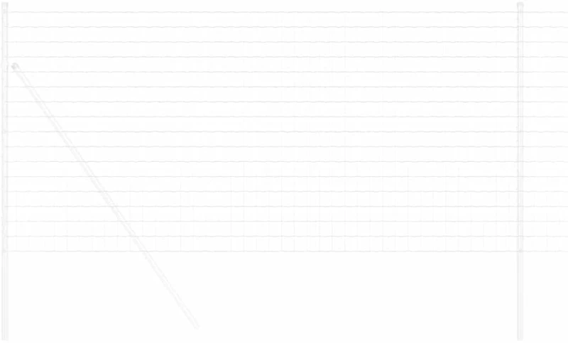 Ευρωπαϊκός φράκτης 1.2 x 10 μ Γαλβανισμένος χάλυβας Ασήμι 42004742