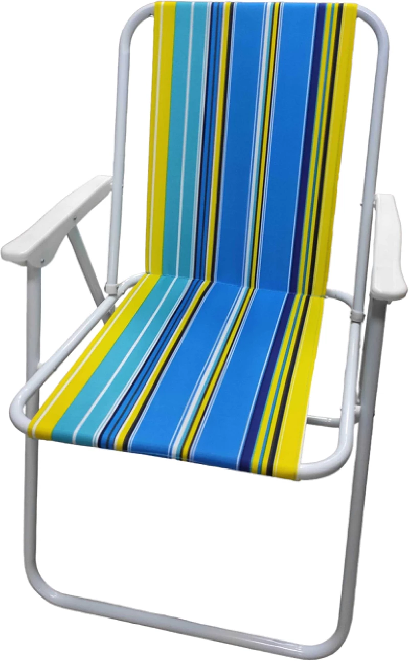 Πτυσσόμενη καρέκλα camping - 1215 - 270836 - Blue/Yellow 270836_bly