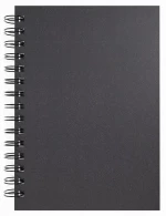 SKETCH BOOK HARD COVER SPIRAL 28x38cm