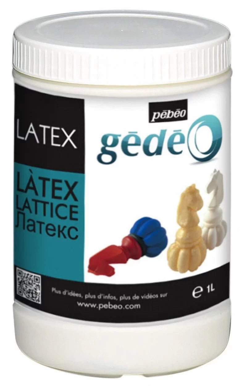 Υγρό LATEX για κατασκευή καλουπιών, PEBEO 1000ml