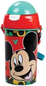 GIM ΠΑΓΟΥΡΙ ΜΕ ΚΑΛΑΜΑΚΙ ΠΛΑΣΤΙΚΟ 500ML MICKEY MOUSE 553-17209