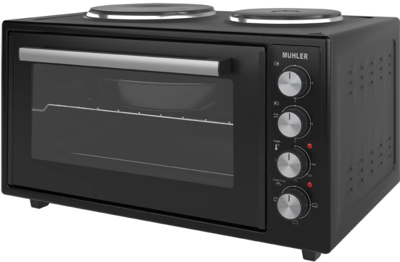 Muhler MC-4522 Ηλεκτρικό Φουρνάκι με 2 Εστίες, 45lt