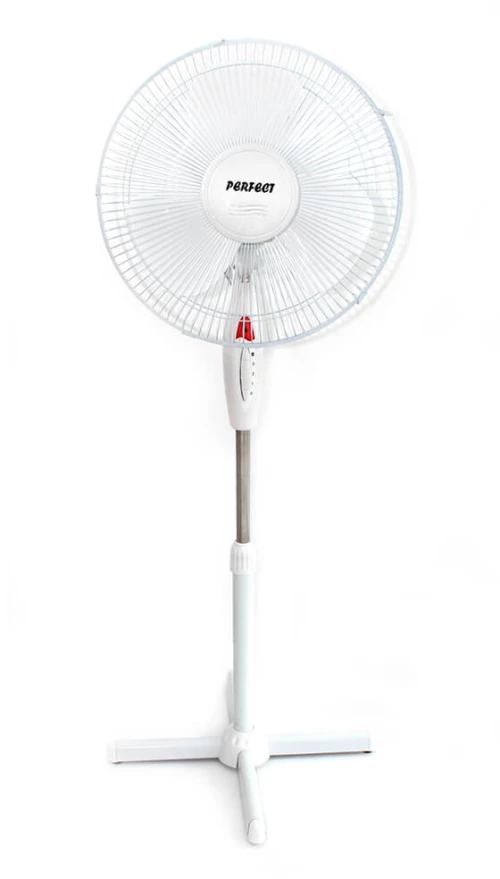 Perfect FM-3211 Ανεμιστήρας Ορθοστάτης 40W, Διαμέτρου 40cm, Λευκός