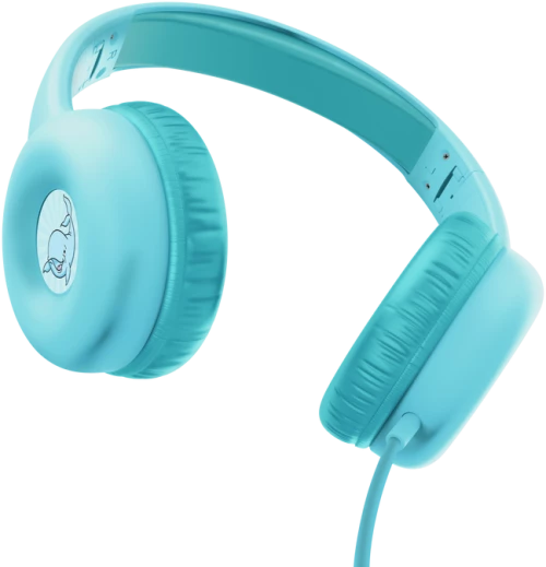 Trust TR-25278 Nouna Ενσύρματα Παιδικά On Ear Ακουστικά Μπλε