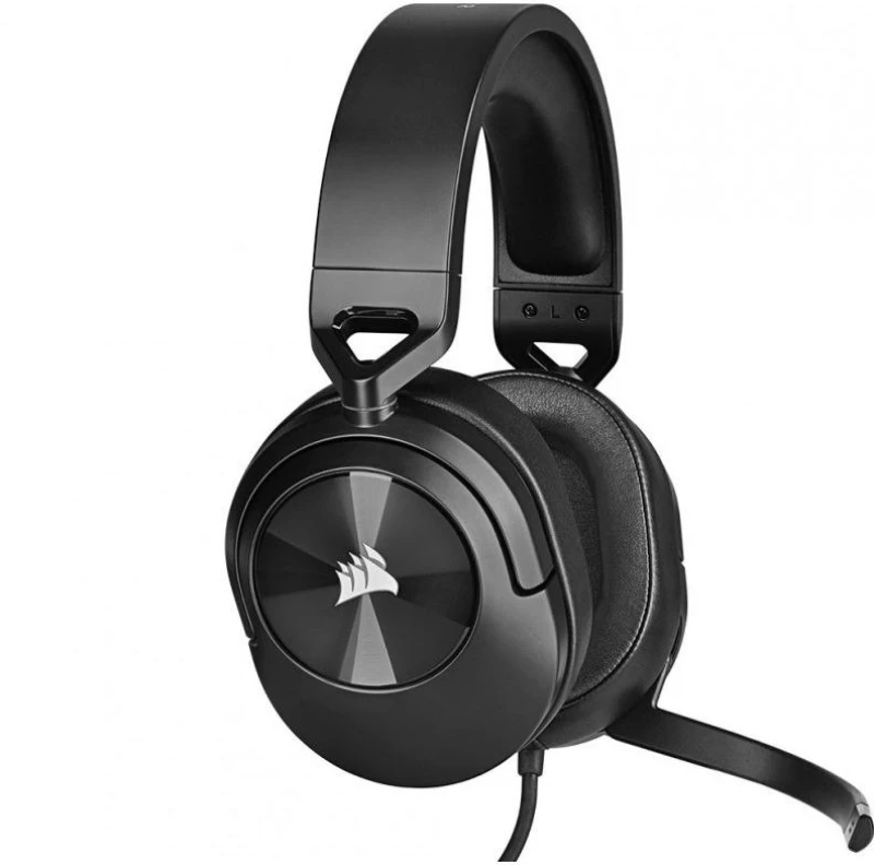 Corsair HS55 Surround Over Ear Gaming Headset με σύνδεση 3.5mm Carbon