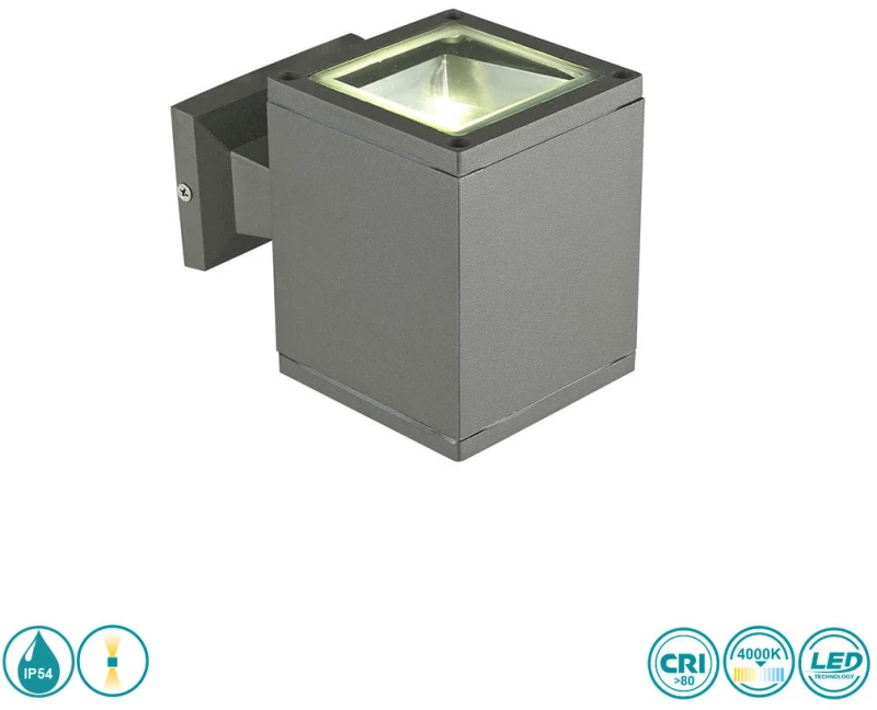 Απλίκα Εξωτερικού Χώρου Sun Light JL2233/2 Ανθρακί