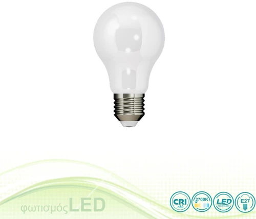 Λαμπτήρας Led E27 A60 10W Filament Frozen- Warm White (2700-2800K)