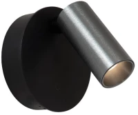 Lucide TONI - Rechargeable Wall spotlight / Wall light - Battery pack - Ø 8,1 cm - LED Dim. - CCT - 1x2W 2700K/4000K - Magnetic - Grey iron - 29933/02/15