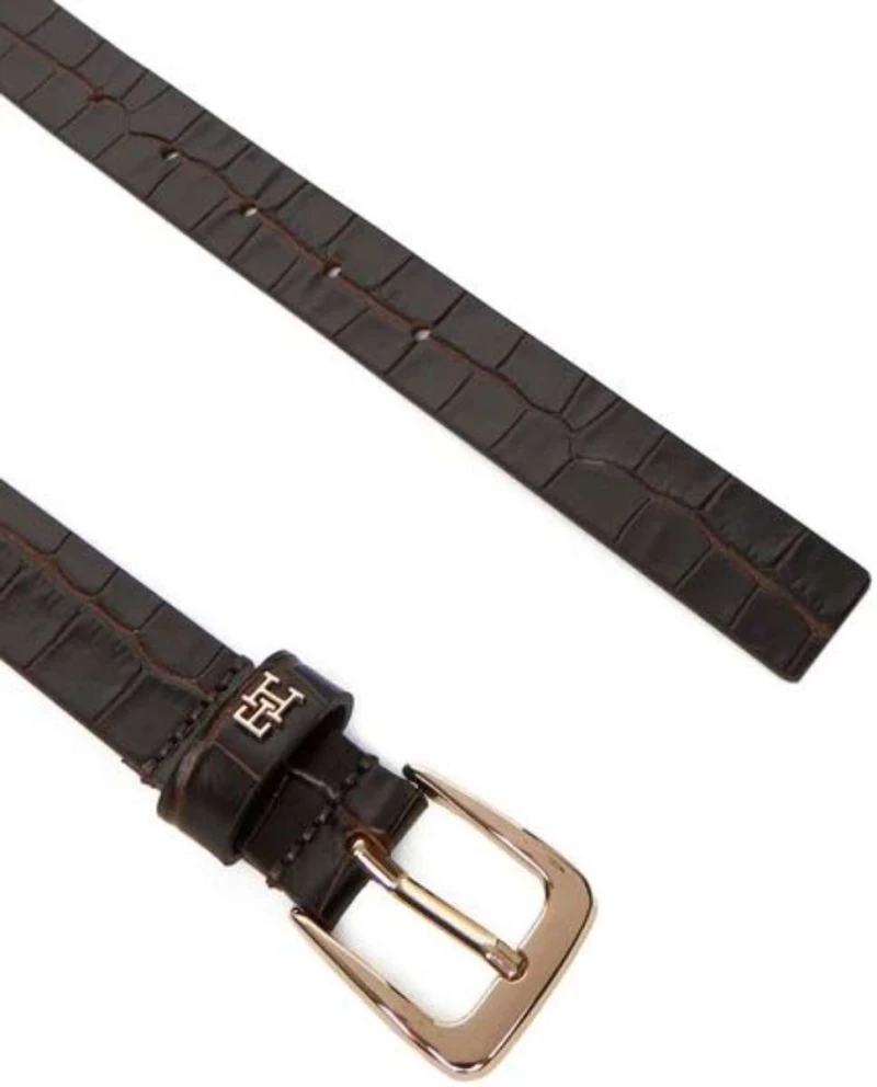 Tommy Hilfiger AW0AW17975-GSZ Δερμάτινη ζώνη Καφέ