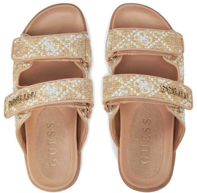 Guess  FLJFZZFAB19 Σανδάλια Κρεμ