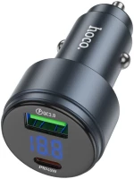 Hoco Z57B Glorious Φορτιστής Αυτοκινήτου 63W Μαύρο