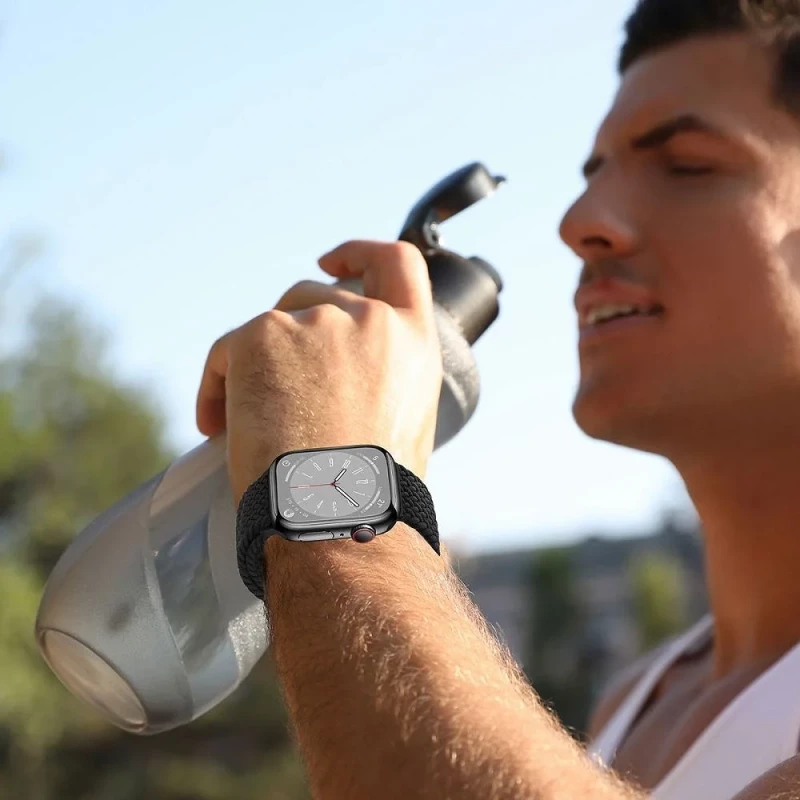 Tech-Protect Λουράκι Nylonmag Apple Watch 6 / 7 / 8 / 9 / 10 / SE (40 / 41 / 42 mm) Montego Blue