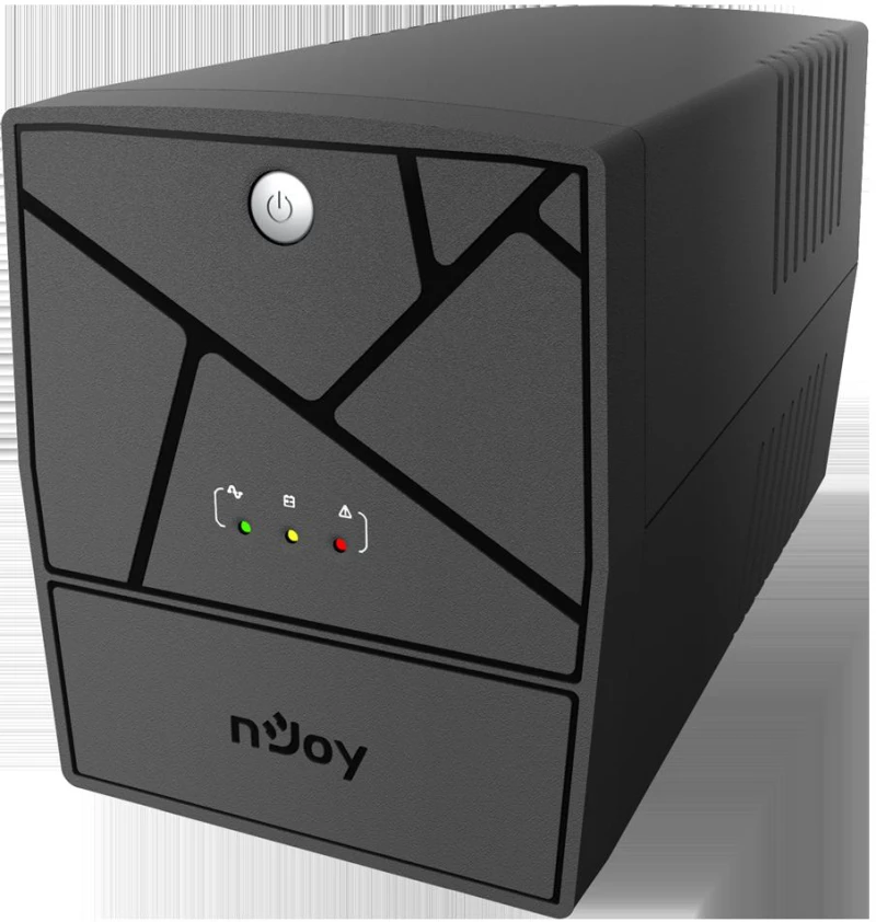 NJOY UPLI-LI100KU-CG01B Keen 1000 UPS Line-Interactive 1000VA 600W με 4 Schuko Πρίζες