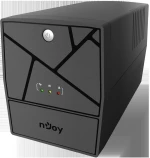 NJOY UPLI-LI100KU-CG01B Keen 1000 UPS Line-Interactive 1000VA 600W με 4 Schuko Πρίζες