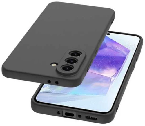 TechWave Soft Silicone case for Samsung Galaxy A56 5G black