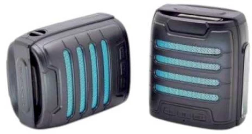 Ασύρματο ηχείο Bluetooth αδιάβροχο - 2in1 - KMS-121 - 886144 - Blue