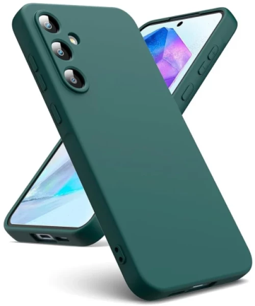 TechWave Matt case for Samsung Galaxy A26 5G forest green