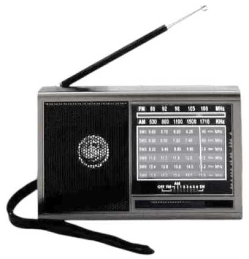 Επαναφορτιζόμενο ραδιόφωνο - PX-721 - 457217 - Silver