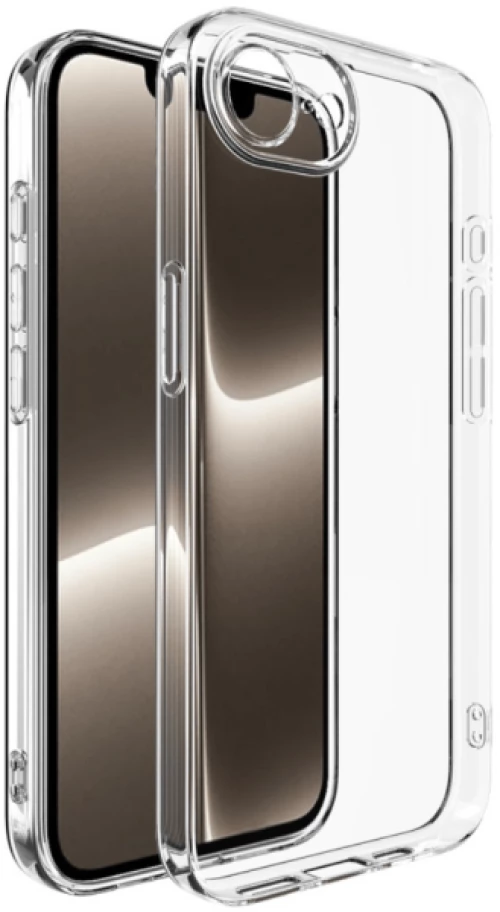 TechWave Clear 2mm case for Apple iPhone 16e (camera protection)